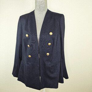 Lane Bryant "The Bryant" Navy Blazer Size 14